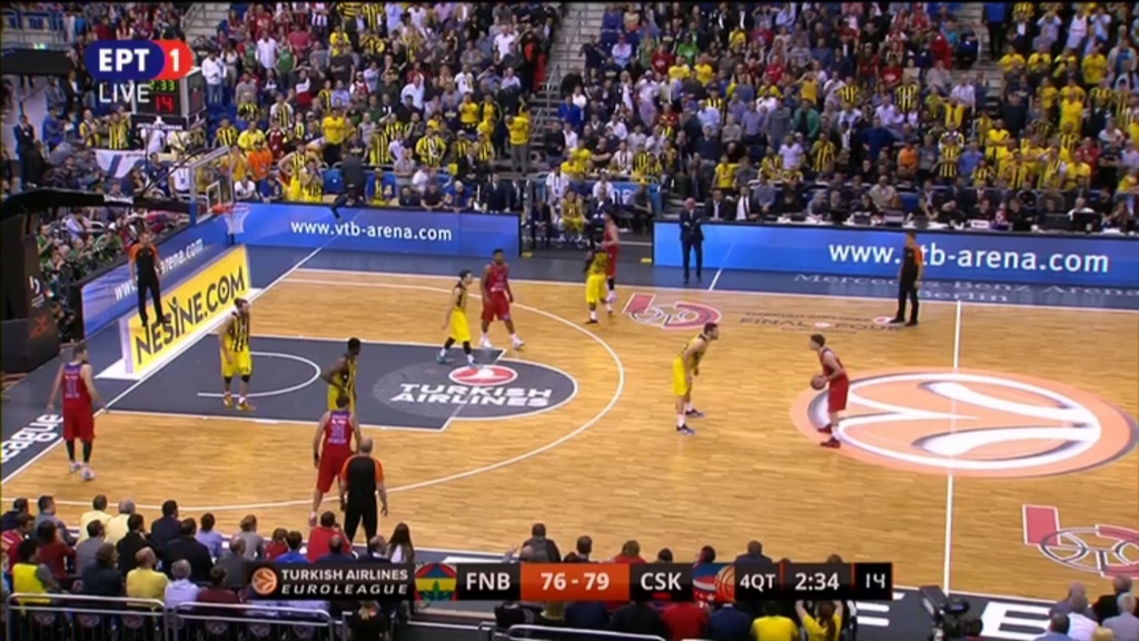 Φενέρ – ΤΣΣΚΑ 83-83 (40′)