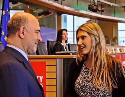 Η απάντηση του Μοσκοβισί στην Καϊλή για την ανακεφαλαιοποίηση των τραπεζών