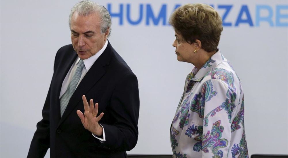Βραζιλία – Η νέα κυβέρνηση απορρίπτει τις επικρίσεις σχετικά με την παραπομπή της Ρούσεφ