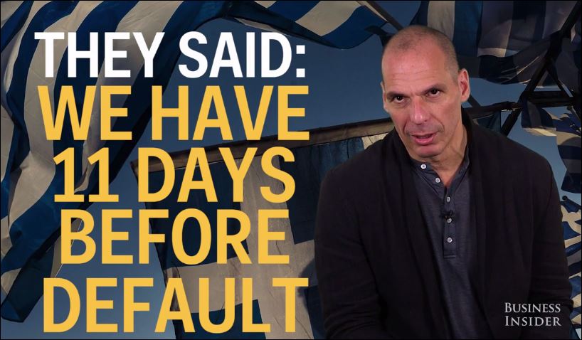 Βαρουφάκης: Πώς αντιμετώπισα το άγχος όταν η Ελλάδα ήταν κοντά στη χρεοκοπία – BINTEO