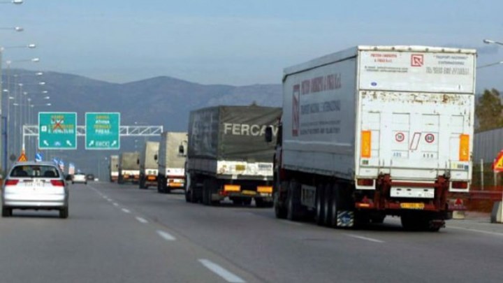 Οι ιδιοκτήτες φορτηγών δεν αποδέχονται την απαγόρευση κίνησης στο παράπλευρο οδικό δίκτυο