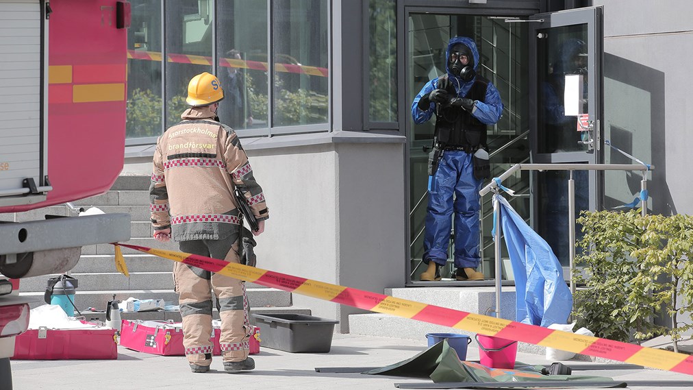 Διαρροή χημικών στη Στοκχόλμη – Εκκενώνεται ένα οικοδομικό τετράγωνο – ΦΩΤΟ