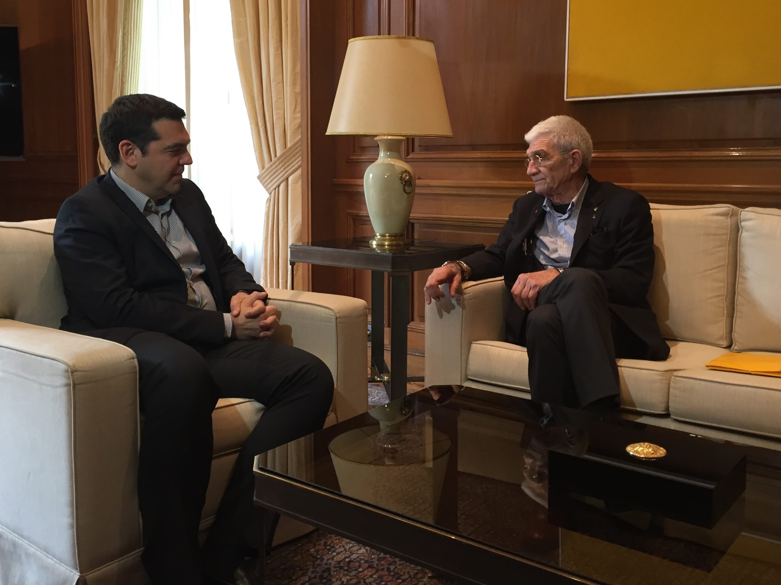 Με τον Μπουτάρη συναντήθηκε ο Τσίπρας – ΦΩΤΟ