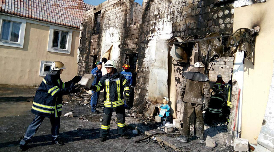 Τραγωδία στο Κίεβο – 16 νεκροί από φωτιά σε οίκο ευγηρίας – ΦΩΤΟ