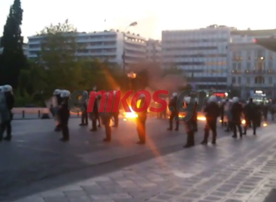 Νέο βίντεο από τα επεισόδια