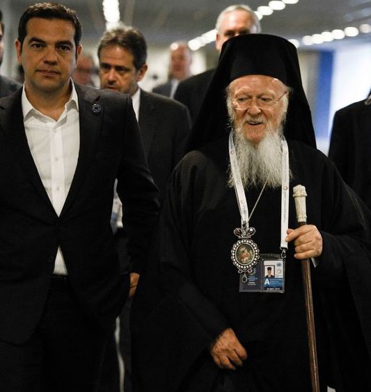 Με τον Πατριάρχη Βαρθολομαίο συναντήθηκε ο Τσίπρας – ΦΩΤΟ