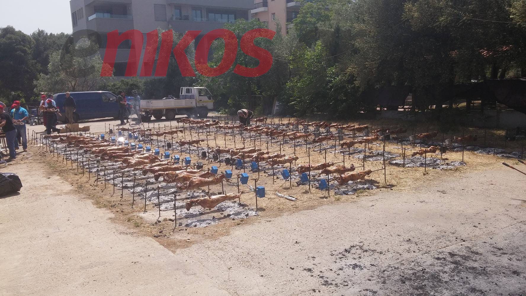 100 σούβλες στο Μαρούσι – ΦΩΤΟ – ΒΙΝΤΕΟ