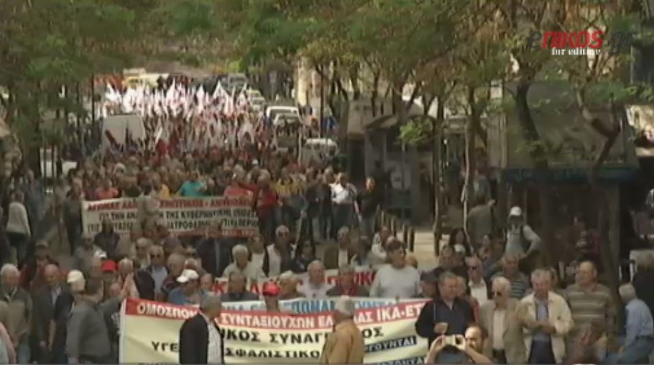 Σε απεργιακό κλοιό η χώρα για το ασφαλιστικό – ΒΙΝΤΕΟ