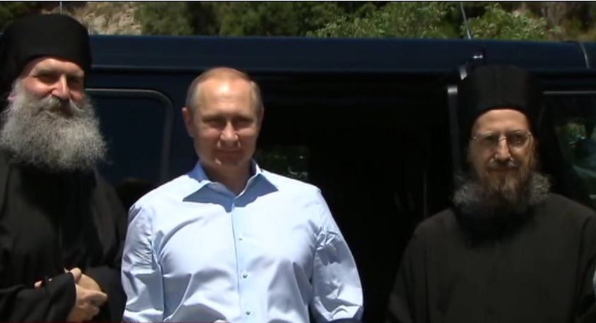 ΑΠΕΥΘΕΙΑΣ η επίσκεψη του Βλαντιμίρ Πούτιν στο Άγιο Όρος – ΒΙΝΤΕΟ