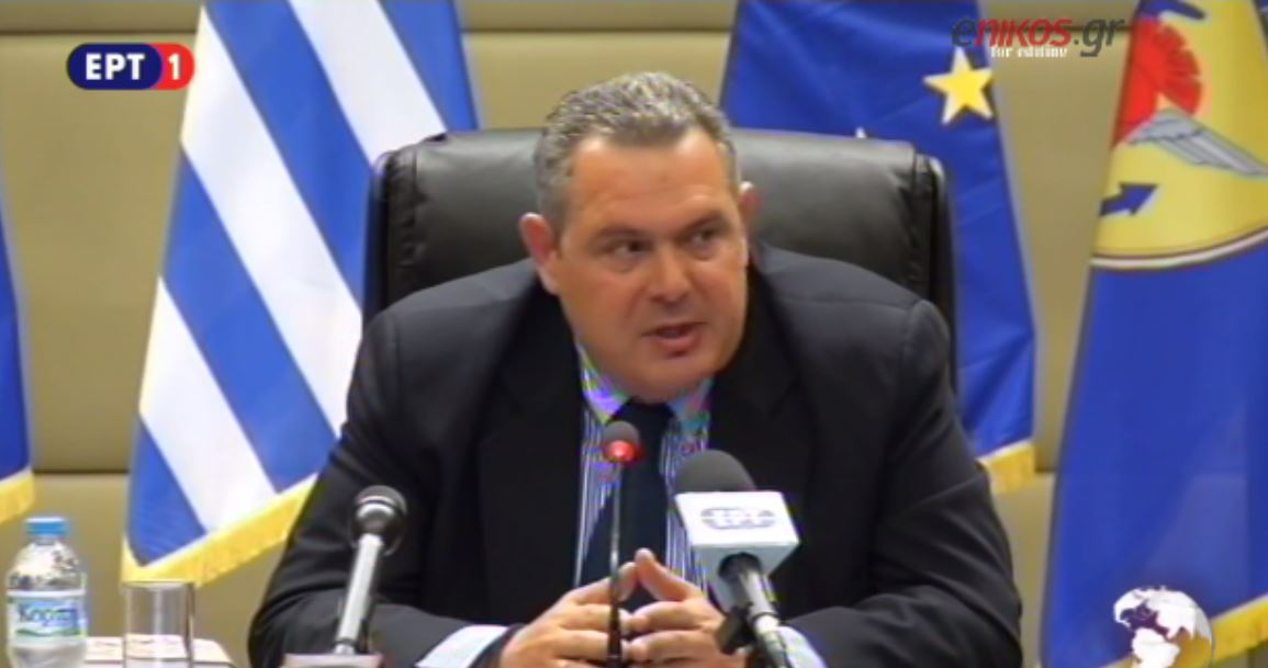 Ο Καμμένος για τις τουρκικές προκλήσεις στο Αιγαίο – ΒΙΝΤΕΟ