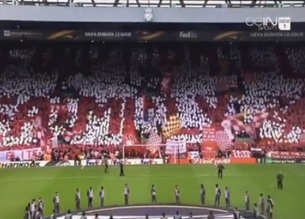 Μυθική ατμόσφαιρα στο «Άνφιλντ» – ΒΙΝΤΕΟ