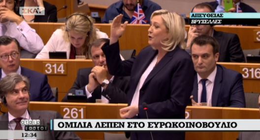 Η Λεπέν για το ελληνικό δημοψήφισμα: Αρνήθηκαν το αποτέλεσμα επειδή τους εκβίασαν – ΒΙΝΤΕΟ