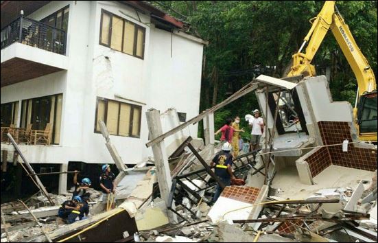 Κατέρρευσε ξενοδοχείο στην Ταϊλάνδη -Ένας νεκρός και πολλοί εγκλωβισμένοι – ΦΩΤΟ – ΒΙΝΤΕΟ