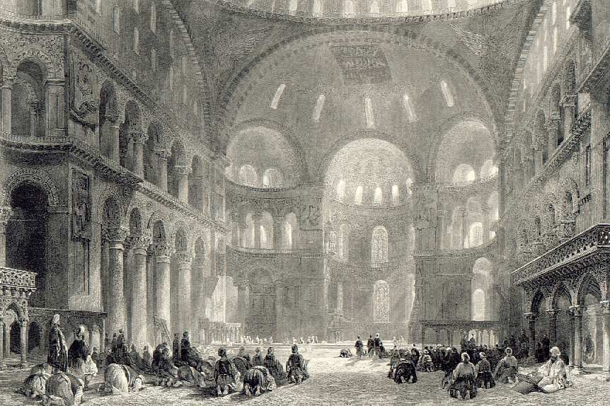 Η πρώτη λειτουργία στην Αγιά Σοφιά μετά την Άλωση