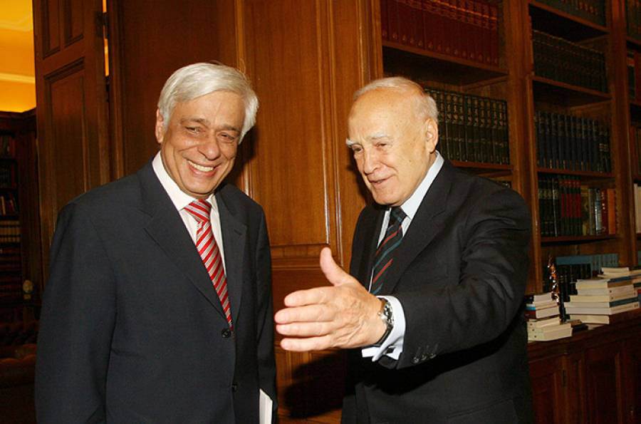 Η ανεπίσημη συνάντηση του Προέδρου της Δημοκρατίας με τον Παπούλια