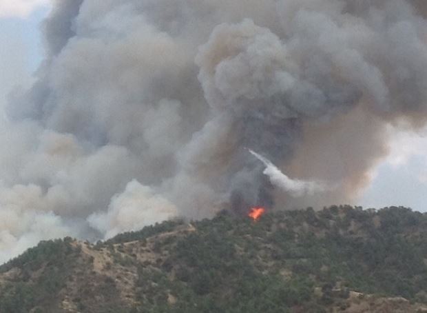 Πύρινη λαίλαπα στην Κύπρο – Καναντέρ από την Ελλάδα στη μάχη της κατάσβεσης – ΦΩΤΟ