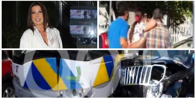 Οι πρώτες δηλώσεις της Άντζελας Δημητρίου μετά το τροχαίο – ΒΙΝΤΕΟ