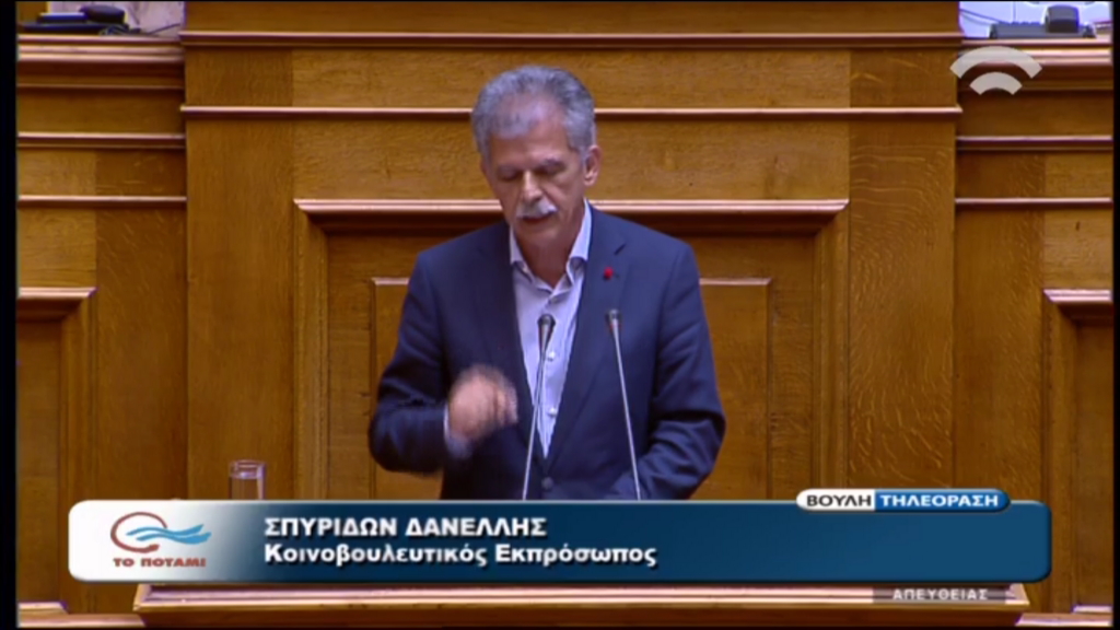 Δανέλλης: Μέγας χορηγός επικοινωνίας των “παραιτηθείτε” ο Φίλης – ΒΙΝΤΕΟ