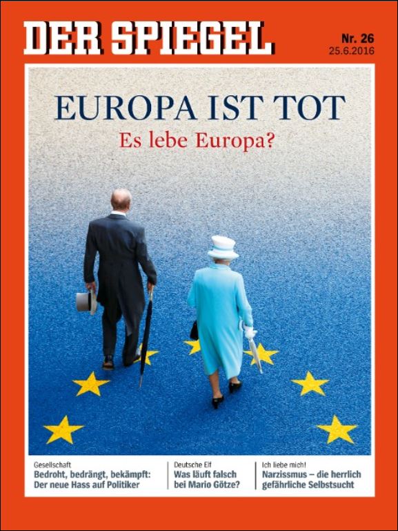 Spiegel: “Η Ευρώπη είναι νεκρή… Ζήτω η Ευρώπη;”
