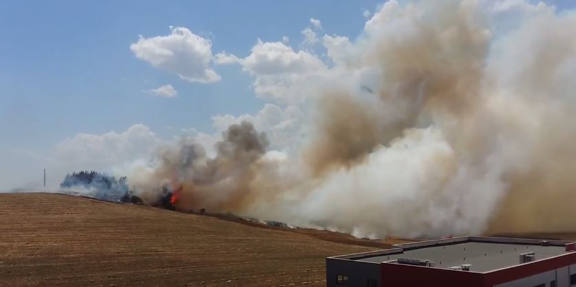 Σε εξέλιξη φωτιά σε αλσύλλιο στη Θεσσαλονίκη – ΦΩΤΟ – ΒΙΝΤΕΟ