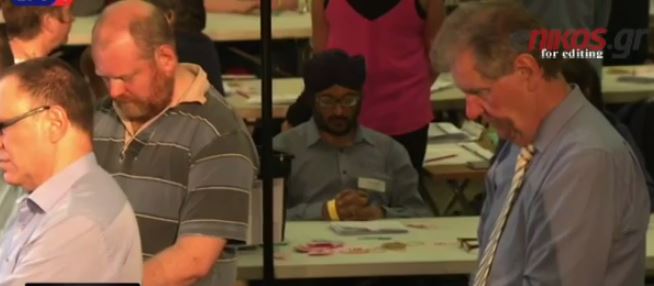 Ενός λεπτού σιγή στη μνήμη της Κοξ στα εκλογικά κέντρα – ΒΙΝΤΕΟ