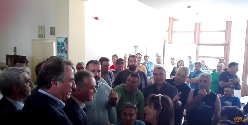 Εργαζόμενοι του ΟΛΘ αποδοκίμασαν βουλευτές της ΝΔ – ΒΙΝΤΕΟ