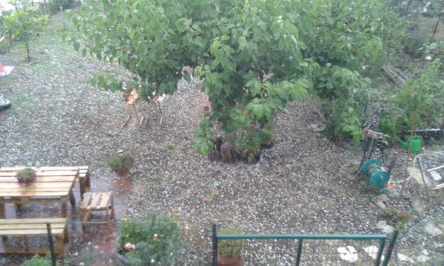 Προβλήματα στη Λαμία από ισχυρή καταιγίδα και χαλαζόπτωση – ΦΩΤΟ – ΒΙΝΤΕΟ