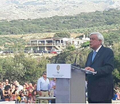 Ο Πρόεδρος της Δημοκρατίας εγκαινίασε το Μουσείο της Αρχαίας Ελεύθερνας – ΦΩΤΟ