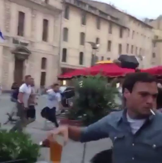 Το ΒΙΝΤΕΟ που έγινε viral: Έσωσε τη …μπίρα του από τα επεισόδια