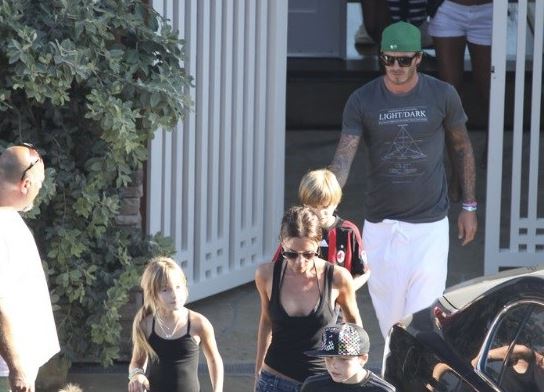 Οι διακοπές των Μπέκαμ στην Ελλάδα