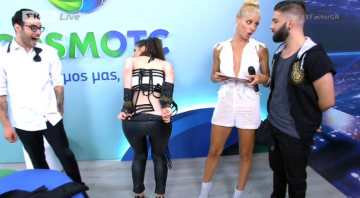 H άσεμνη κίνηση της Νωαίνας που προκάλεσε αντιδράσεις στο “X-Factor” – ΒΙΝΤΕΟ
