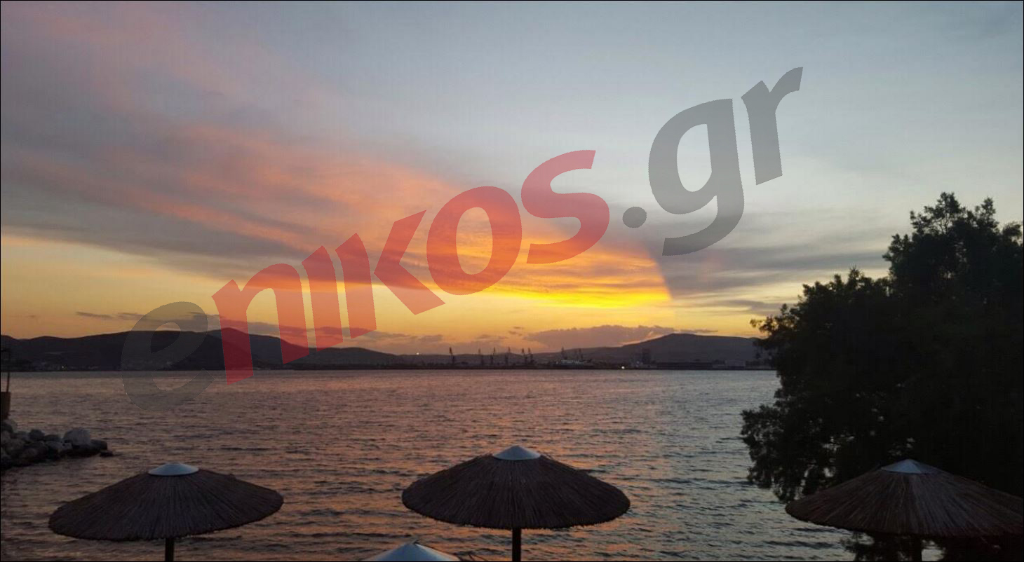 Το μαγευτικό ηλιοβασίλεμα μετά τη βροχή στον Βόλο – ΦΩΤΟ