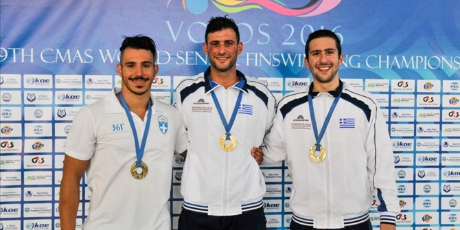 Παγκόσμιο τεχνικής κολύμβησης: Ένα χρυσό και δύο χάλκινα μετάλλια για την Ελλάδα