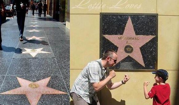 Γιατί το αστέρι του Μοχάμεντ Άλι στη “Λεωφόρο Δόξας” είναι πάνω σε τοίχο