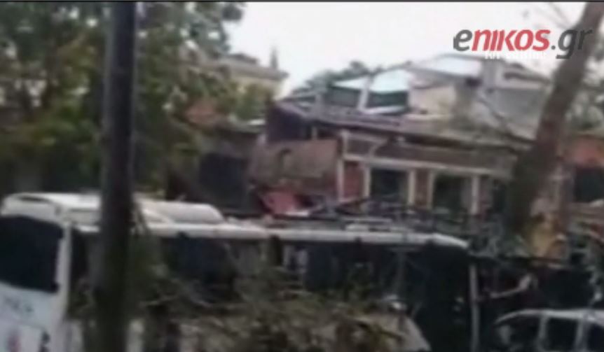 Μεγάλες καταστροφές από την έκρηξη στη Κωνσταντινούπολη – ΒΙΝΤΕΟ