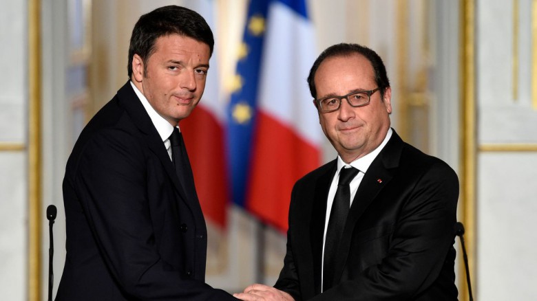 Ρέντσι – Ολάντ: Έξι μήνες για να σωθεί η ΕΕ