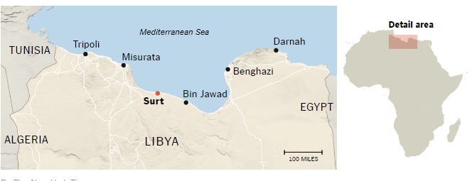 Λιβύη – Σύρτη: Τουλάχιστον 34 φιλοκυβερνητικοί μαχητές σκοτώθηκαν σε μάχες με τζιχαντιστές