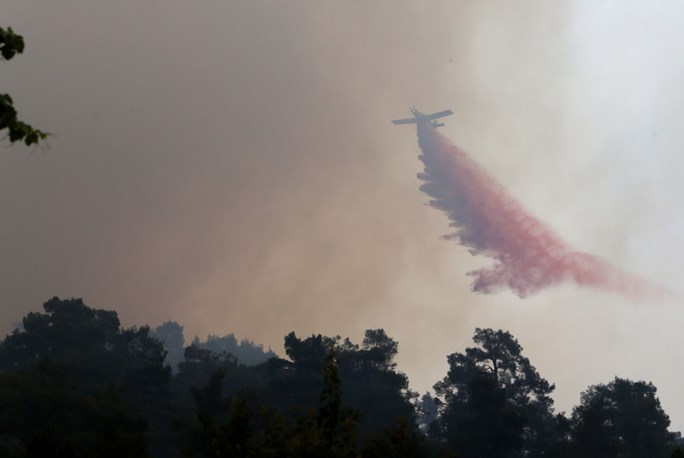 Διαχειρίσιμη η κατάσταση της μεγάλης πυρκαγιάς στην Κύπρο