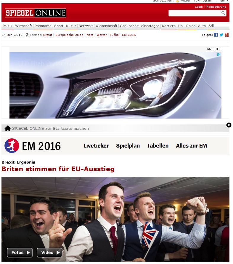 Spiegel: Οι Βρετανοί αποφάσισαν να αποχωρήσουν