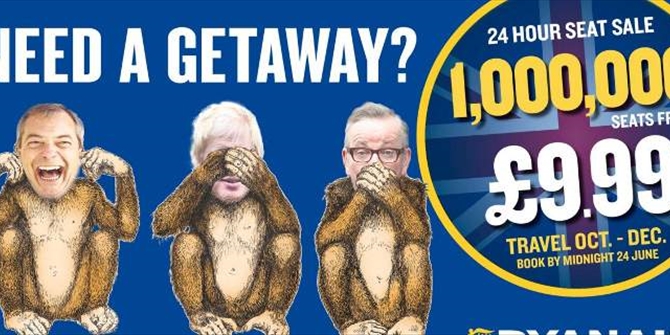 Ιρλανδική αεροπορική εταιρεία καλεί τους Βρετανούς με 9,99 λίρες να πάνε στην Ευρώπη