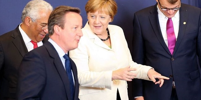 Η Μέρκελ ζήτησε από τον Κάμερον να πληρώσει τον καφέ του – ΦΩΤΟ