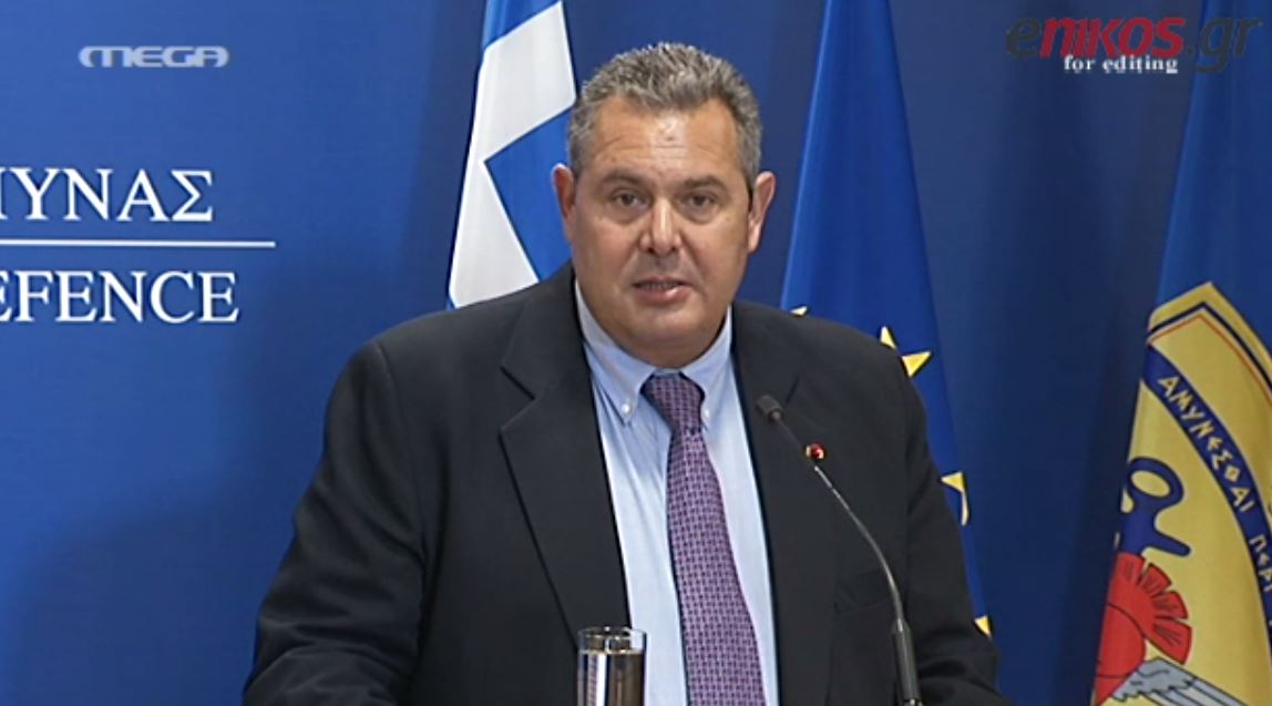 Υπέρ της παραμονής του ΝΑΤΟ στο Αιγαίο τάσσεται ο Καμμένος