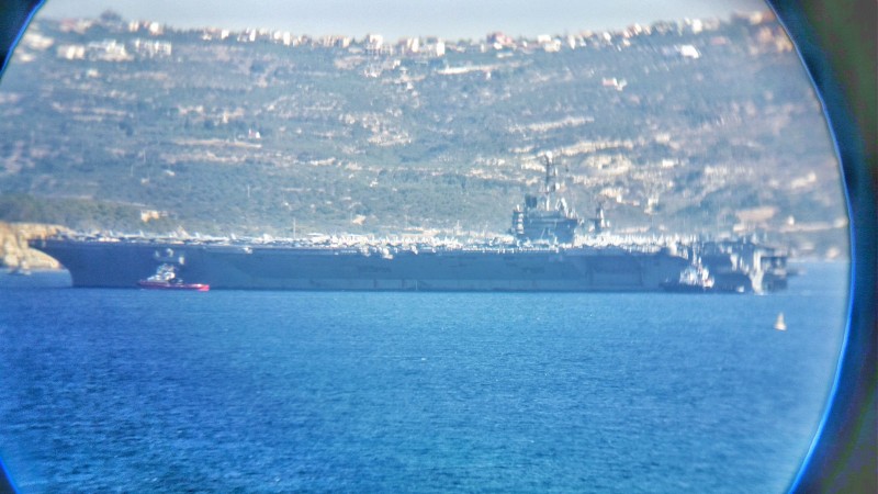 Στη Σούδα το αμερικανικό αεροπλανοφόρο Χάρι Τρούμαν – ΦΩΤΟ