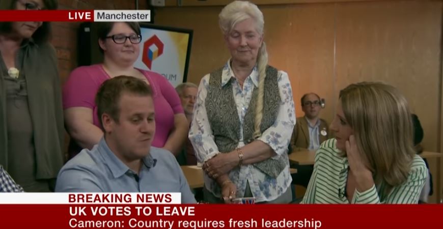 Υποστηρικτής του Brexit δηλώνει σοκαρισμένος με το αποτέλεσμα – ΒΙΝΤΕΟ