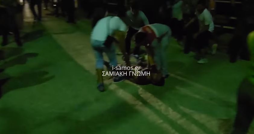 Βίαια επεισόδια στο κέντρο φιλοξενίας της Σάμου – Τραυματίες και προσαγωγές – ΒΙΝΤΕΟ
