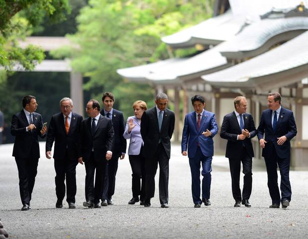 Η ομάδα των G7 ετοιμάζει κοινό ανακοινωθέν σε περίπτωση Brexit