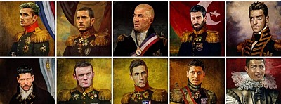 Αστέρια του ποδοσφαίρου με… άρωμα 18ου αιώνα (ΦΩΤΟ)