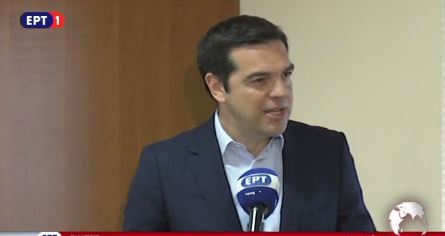 Στην αεροπορική βάση πυρόσβεσης στην Ελευσίνα ο Τσίπρας – ΒΙΝΤΕΟ