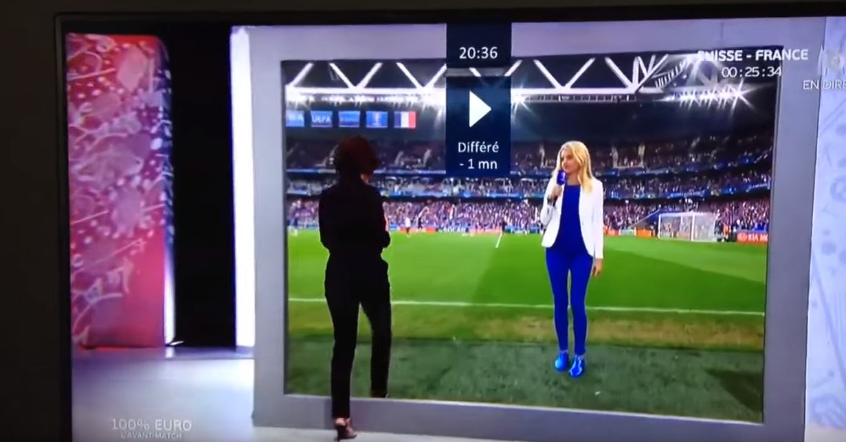 Τηλεοπτική… μαγεία – Από το στούντιο στο γήπεδο με ένα βήμα – BINTEO