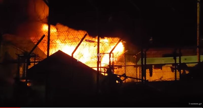 Επεισόδια με τραυματίες και προσαγωγές στο κέντρο φιλοξενίας Σάμου – ΒΙΝΤΕΟ